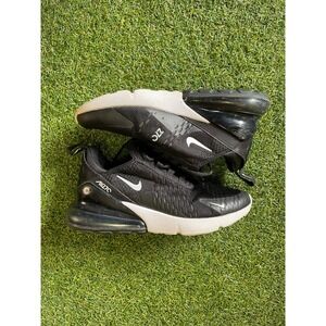 Nike Air Max 270 AH6789-001 Women US 7 Running Shoe Black White Athletic Sneaker
